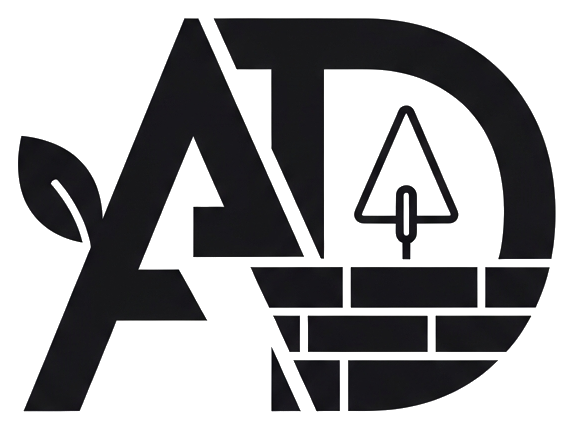 Logo Entreprise AD, élagage et maçonnerie